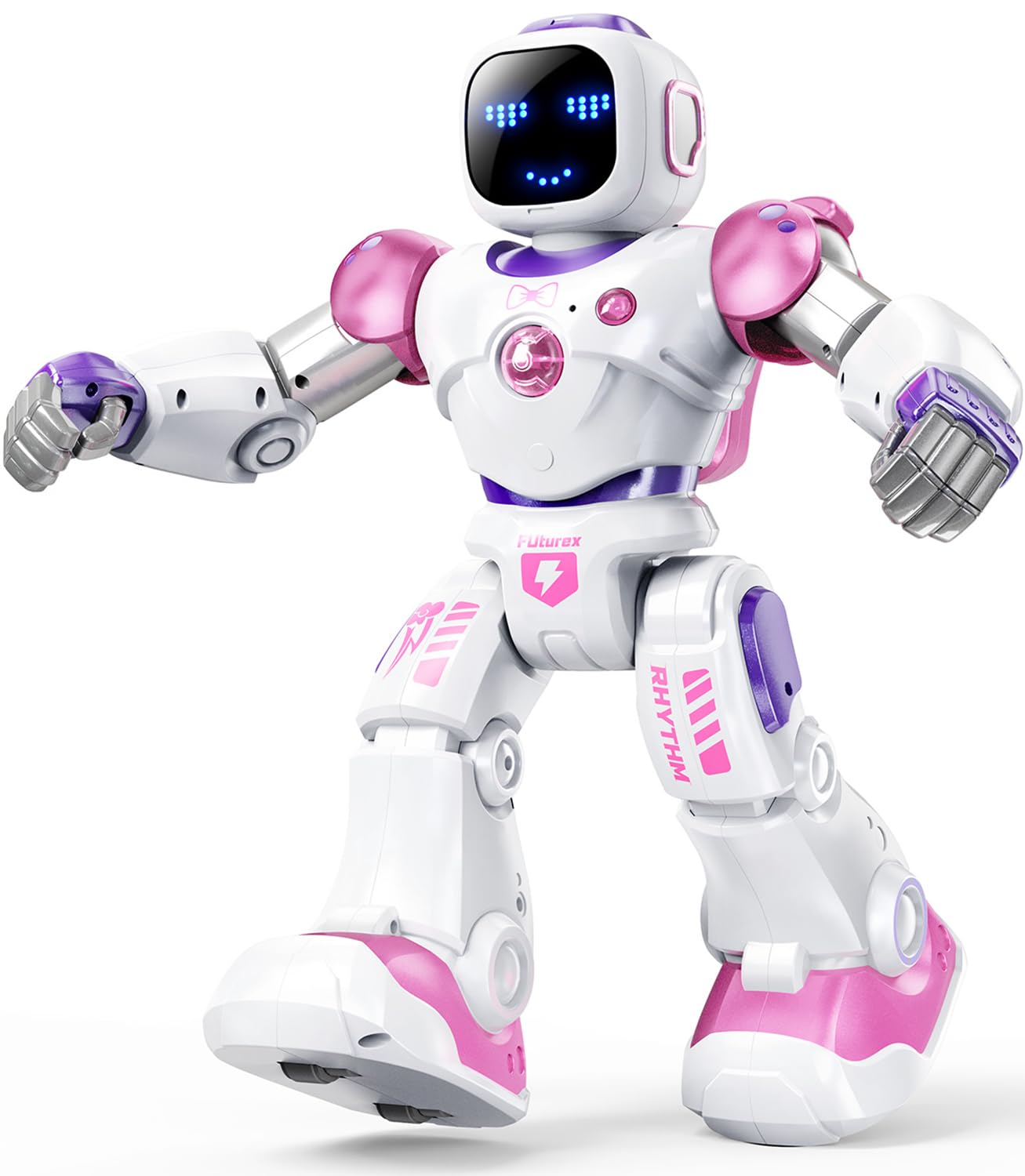 Ruko 1088 Smart Robots for Kids, Large Programmable Interactive RC Robot with Voice Control, APP Control, Present for 4 5 6 7 8 9 Years Old Kids Boys and Girls