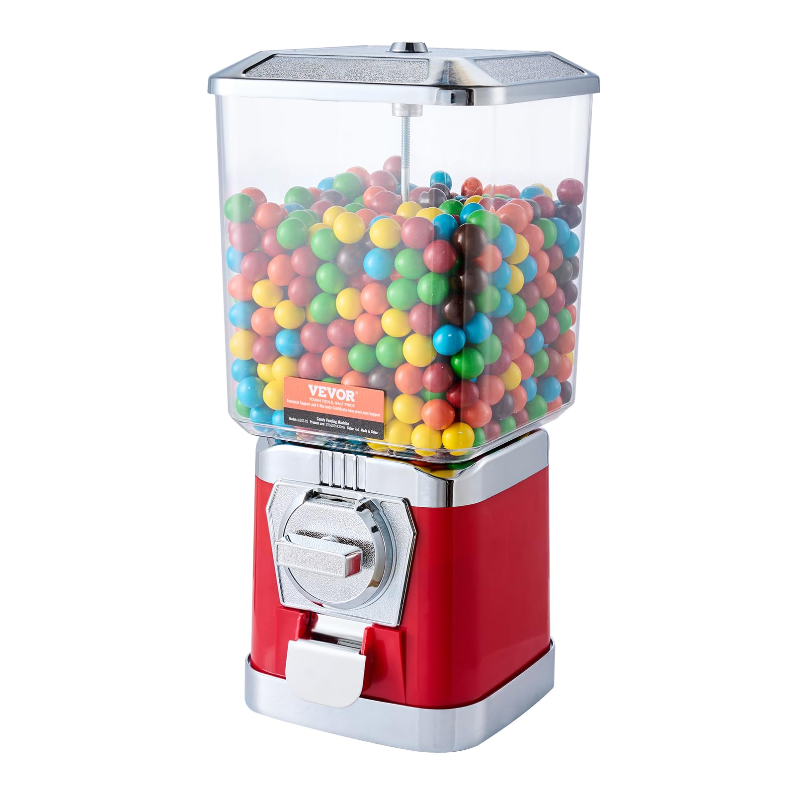 VEVOR Vending Machine, Classic Gumball Bank, Huge Load Capacity Candy Gumball Machine, Mini Vending Machines, Gumball Dispenser Machine for Kids, Perfect for