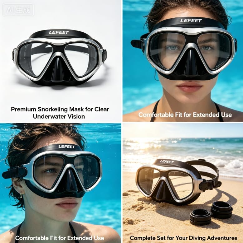 LEFEET Civilian Drone, Waterproof Aerial & Underwater Hybrid Drone with HD Camera, GPS Navigation for Marine Exploration