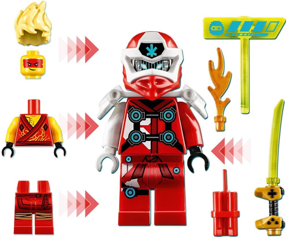 LEGO NINJAGO Kai Avatar - Arcade Pod 71714 Mini Arcade Machine Building Kit, New 2020 (49 Pieces)