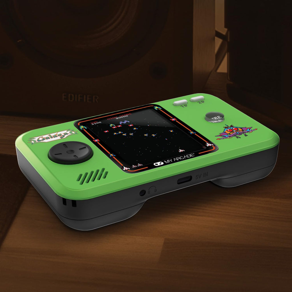 My Arcade Pac-Man Pocket Player Pro: 2.75" Color Display, Retro Gaming Consoles, Arcade Classics, Family Game Night, Retro Mini