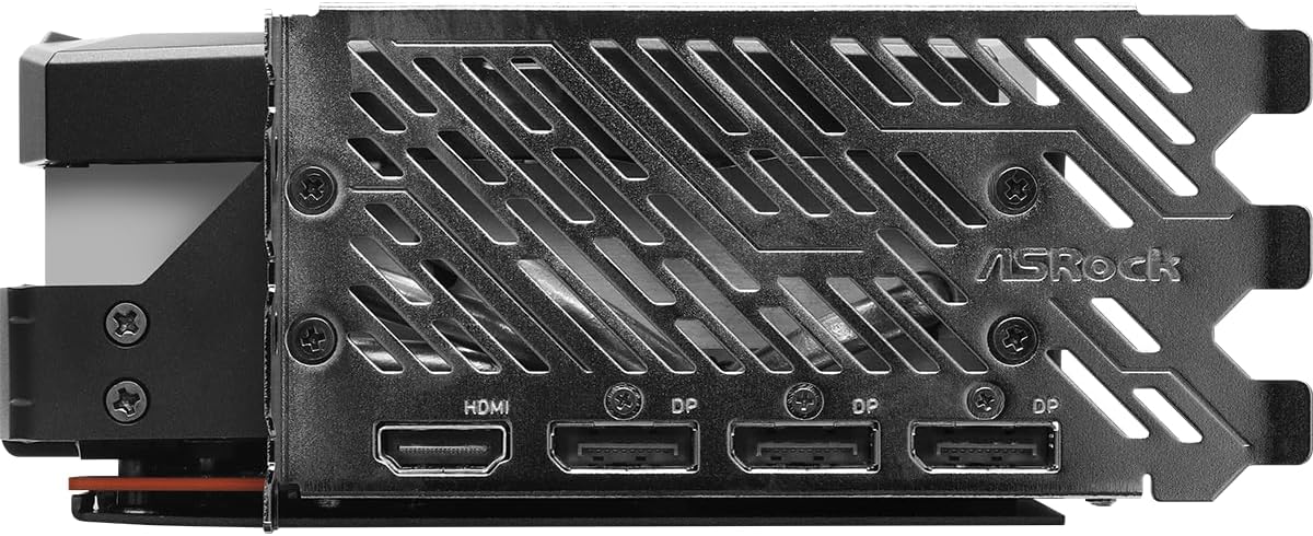ASRock Radeon RX 7900 XTX Taichi 24GB OC Graphics Card, 2680 MHz Boost Clock, 24GB GDDR6, AMD RDNA 3, DisplayPort 2.1, HDMI 2.1, Triple 8-Pin, ARGB Backplate
