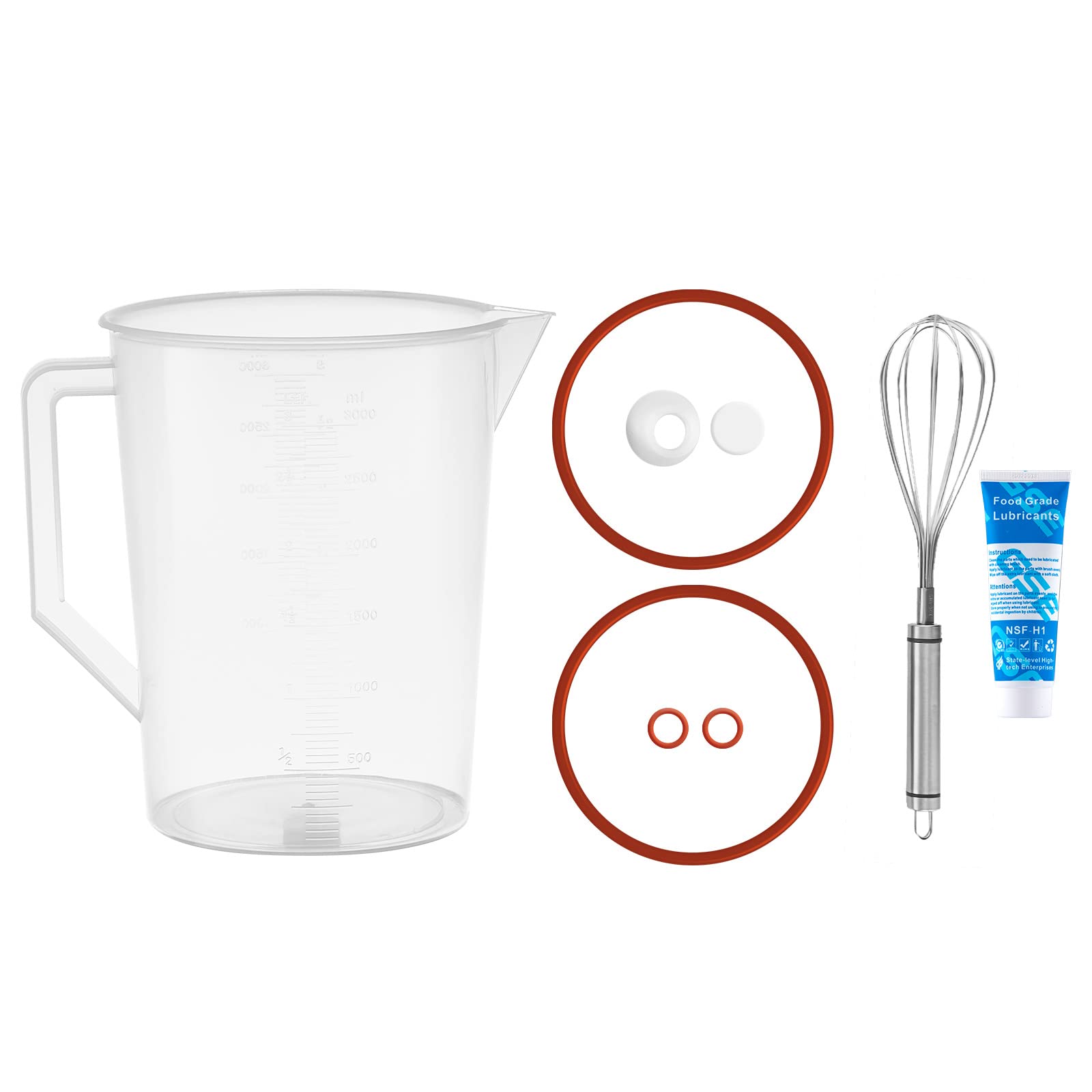 VEVOR Slushie Machine, 6L/1.6Gal Commercial Slushy Maker, Frozen Drink Maker with Self-Cleaning, Margarita Machine for Restaurants Bars Party for Slushie, Margaritas, Milkshake & More