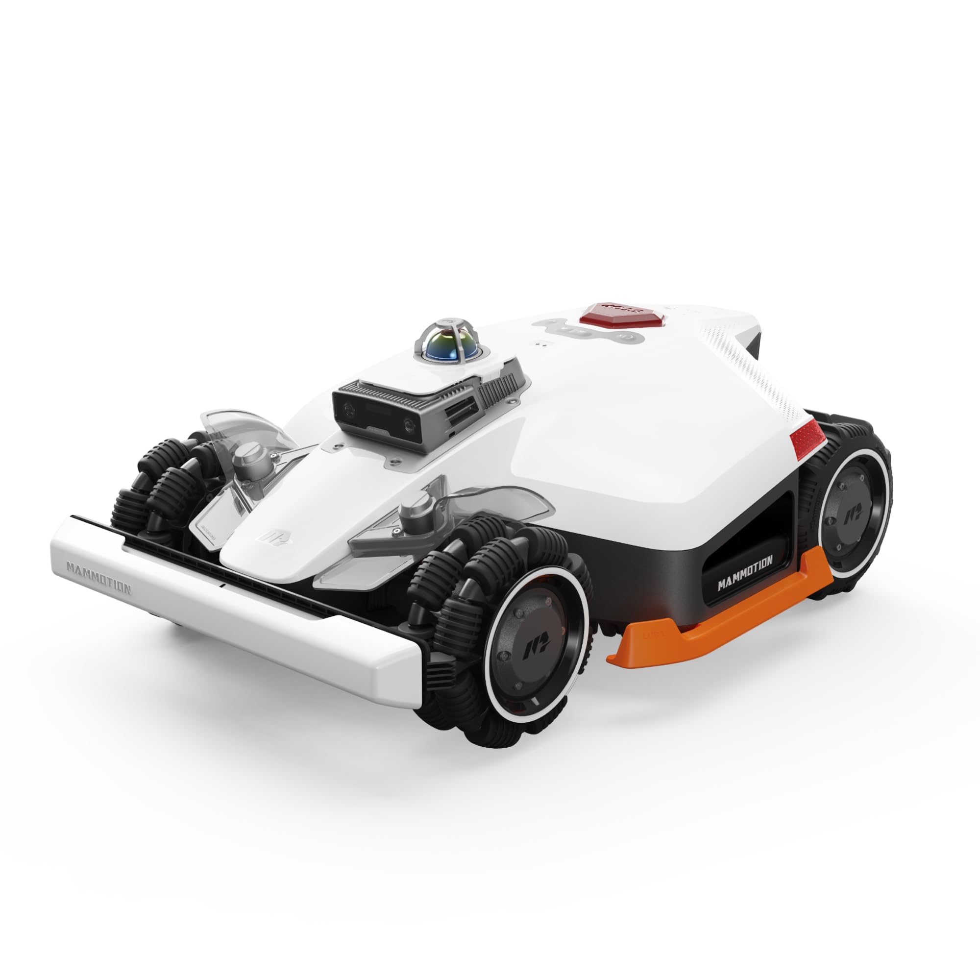 Mammotion LUBA 3 AWD 5000H Robot Lawn Mower for 1.25 Acres, 360° LiDAR+NetRTK+AI Vision Tri-Fusion Positioning, All-Wheel-Drive for 80% Slopes, 50 Multi-Zone Management, Cutting Height 2.2"-4.0"