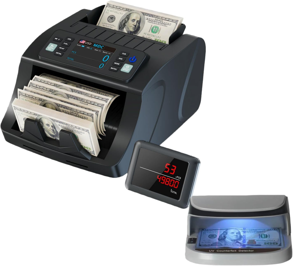 Mixed Counting Machine and Cash Detector