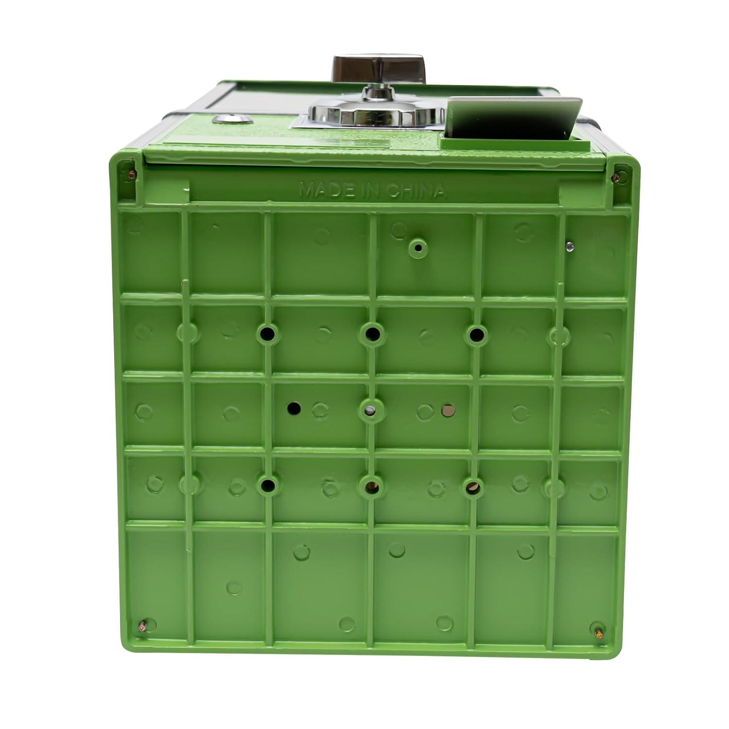 Vending Machine,Commercial Capsule Toys Vending Machine,Green Gumball Machine with 4 Keys,1.77-1.97Inches Twister Ball Diameter for Game Stores,Amusement Parks,25 Cent Coin Bank Cap:800
