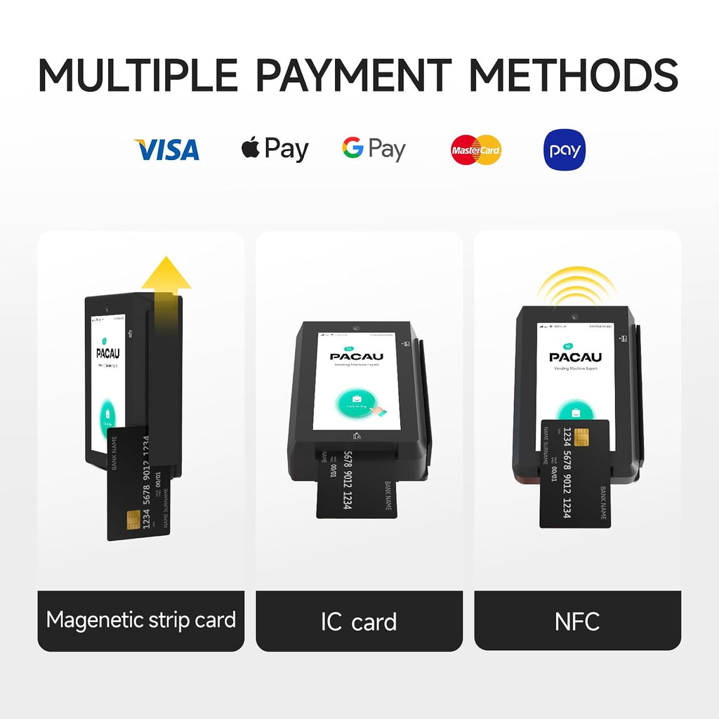 Smart Vending Machine for Sale, Commercial Snack and Drink Combo Vending Machine, Refrigerated Automatic Vending Machine with Credit Card & NFC Payment for Office, Apartment, Gym