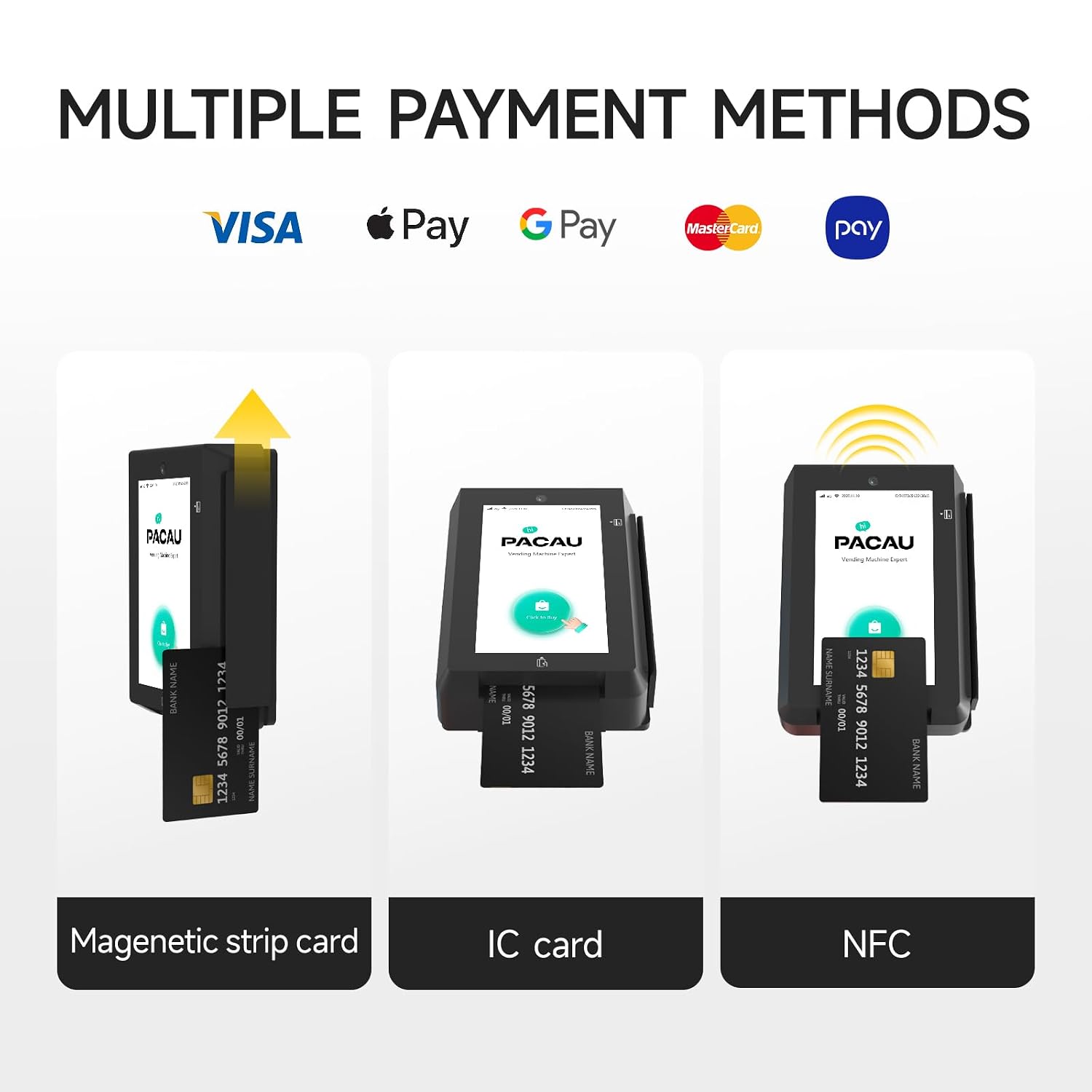 Smart Vending Machine for Sale, Commercial Snack and Drink Combo Vending Machine, Refrigerated Automatic Vending Machine with Credit Card & NFC Payment for Office, Apartment, Gym
