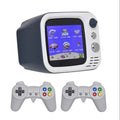 Tiny Arcade TV 3.5" Mini Retro Game - Two Player Playable TV Console & w/ Real Gameplay & Sound - 700+ Classic Video Games - H7 (Red)