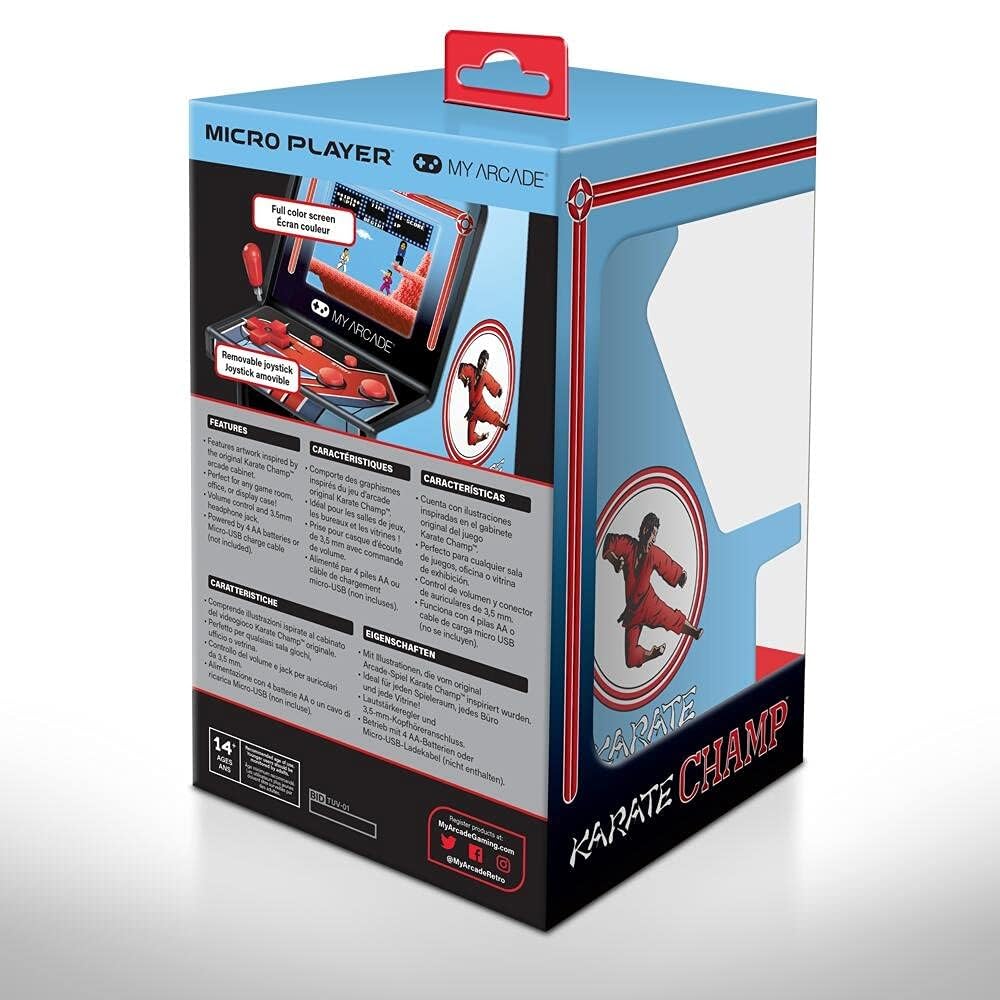 My Arcade Street Fighter 2 Champion Edition Video Game: Mini Arcade Machine, Arcade Version