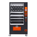 mikibama Snack & Drink Vending Machine with Credit Card Reader, 60 Slots Refrigerated Snack & Drink Combo Vending Machine for Business, Cashless Only