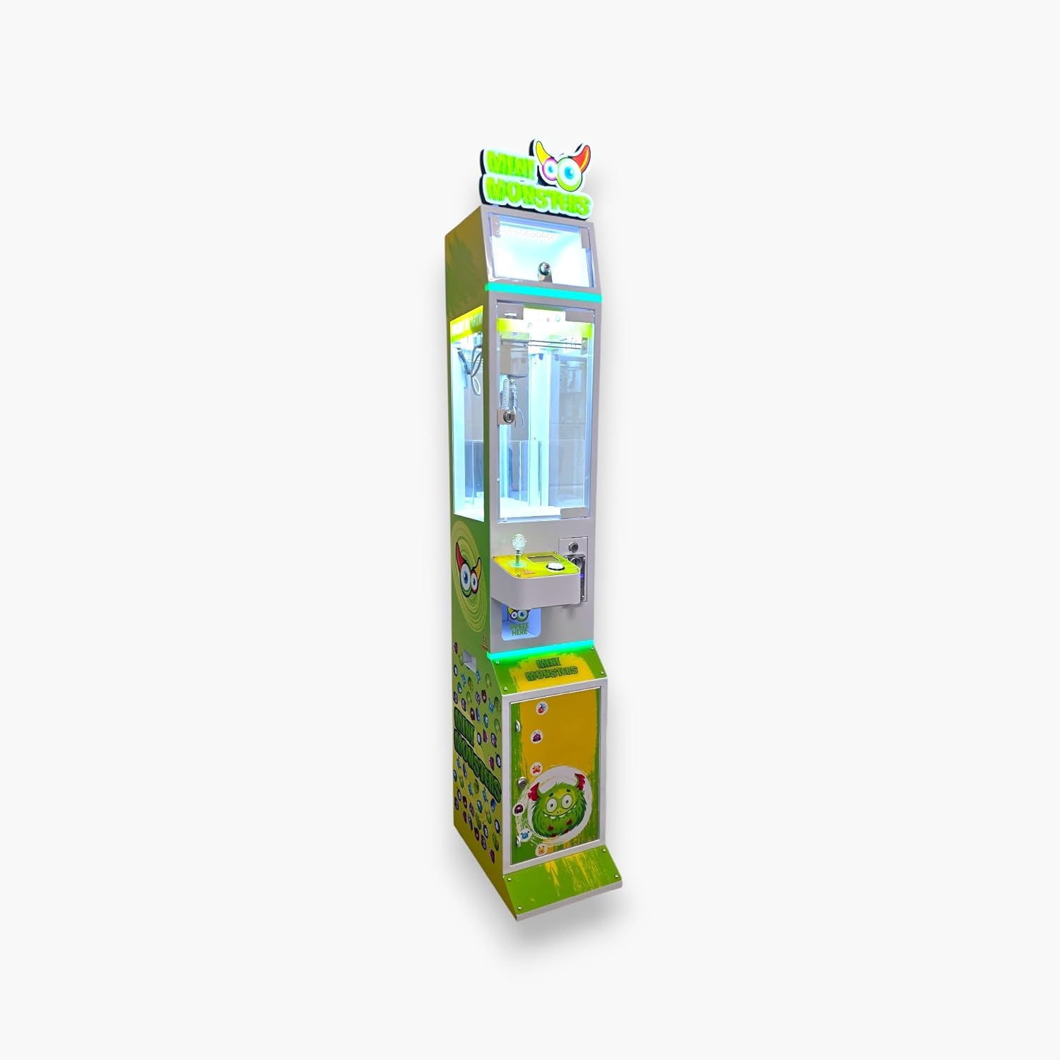 Mini Monsters Claw Machine, Prize Crane Arcade Game for Toys and Prizes