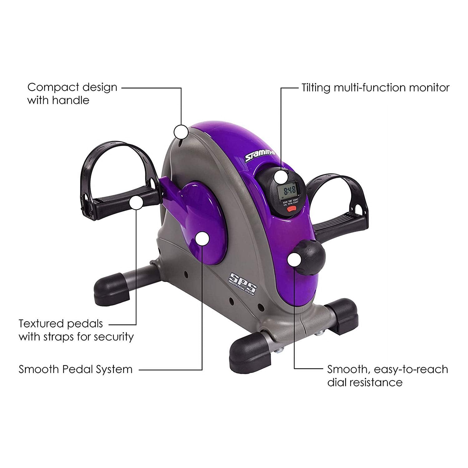 Stamina Exercise Bike with Smooth Pedal System