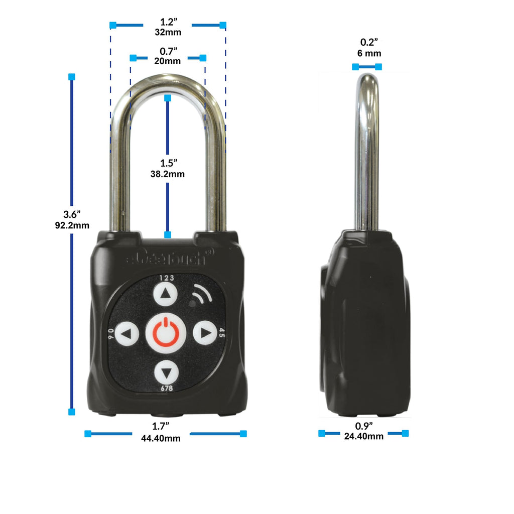 Smart Mini Padlock (Silver) - Single