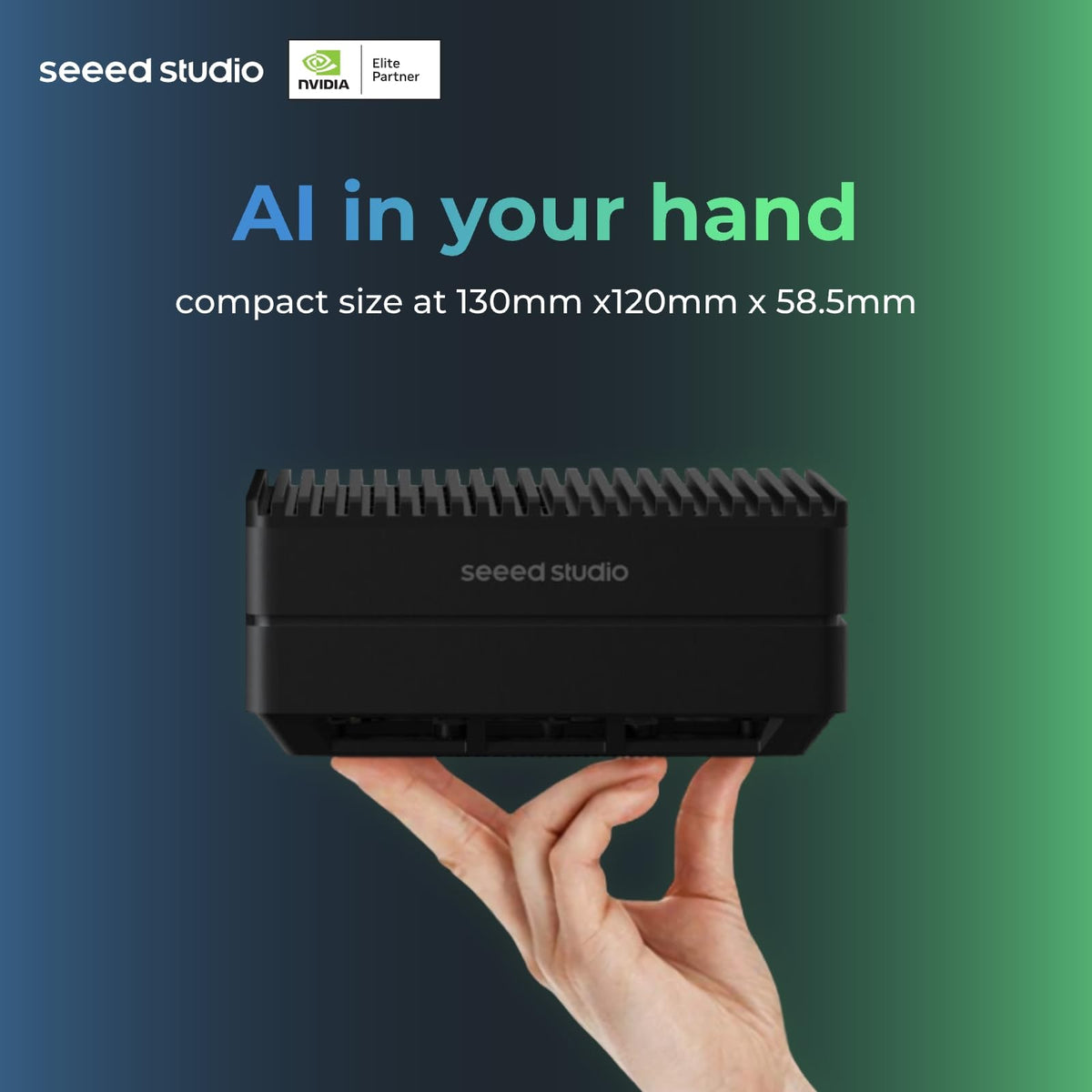 reComputer Super J4012 - Advanced Edge AI Computer with NVIDIA Jetson Orin NX 16GB