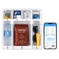 IoTSong Mini Vending Box, Commercial Use Unmanned Retail Kiosk, Self-Checkout Mini Vending Machine for Cafe & Bar, Office, Airbnb, B&B Business, Software Included, Free Delivery