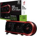 ASUS ROG Matrix Platinum GeForce RTX 5090 OC 30th-Anniversary Edition Gaming Graphics Card, 32GB GDDR7, PCIe 5.0, 512-bit, Liquid Metal Cooling, DisplayPort 2.1b, HDMI 2.1b, MTX5090P32G30TH