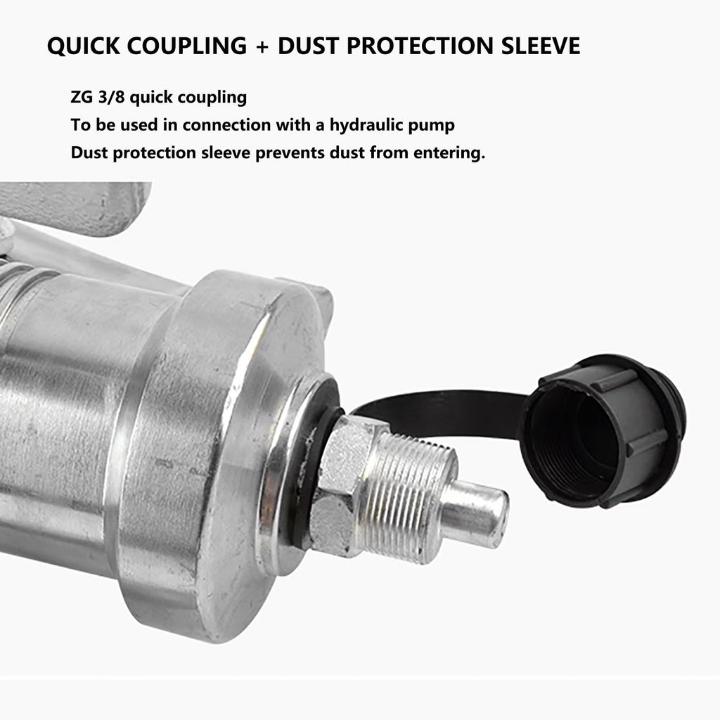 Hydraulic Gear Puller with Hand Pump, 5-50 Tons, 2 or 3 Jaws, for Separating Tools in Confined Spaces, Vertical and Horizontal Use