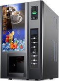 Three beverage brewed coin automatic coffee machine