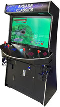 Top Us Video Arcades 4 Player Games 6200 Games 43 inch Screen Black Full Size Commercial Grade Upright Standup Arcade Machine with 2 Game Guns Included