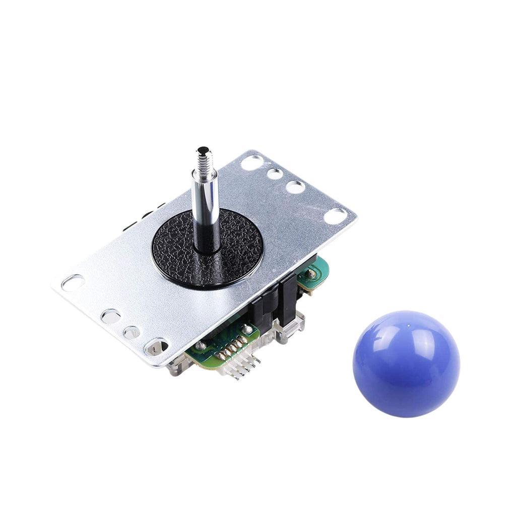 SANWA JLF-TP-8YT Joystick Red Original - for Arcade Jamma Game 4 & 8 Way Adjustable, Compatible with Catz Mad SF4 Tournament Joystick (Red Ball Top), Use for Arcade Game Machine Cabinet S@NWA