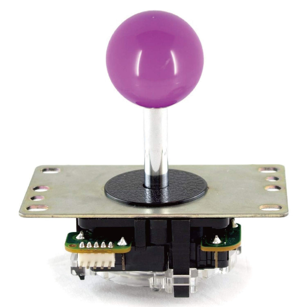 SANWA JLF-TP-8YT Joystick Red Original - for Arcade Jamma Game 4 & 8 Way Adjustable, Compatible with Catz Mad SF4 Tournament Joystick (Red Ball Top), Use for Arcade Game Machine Cabinet S@NWA