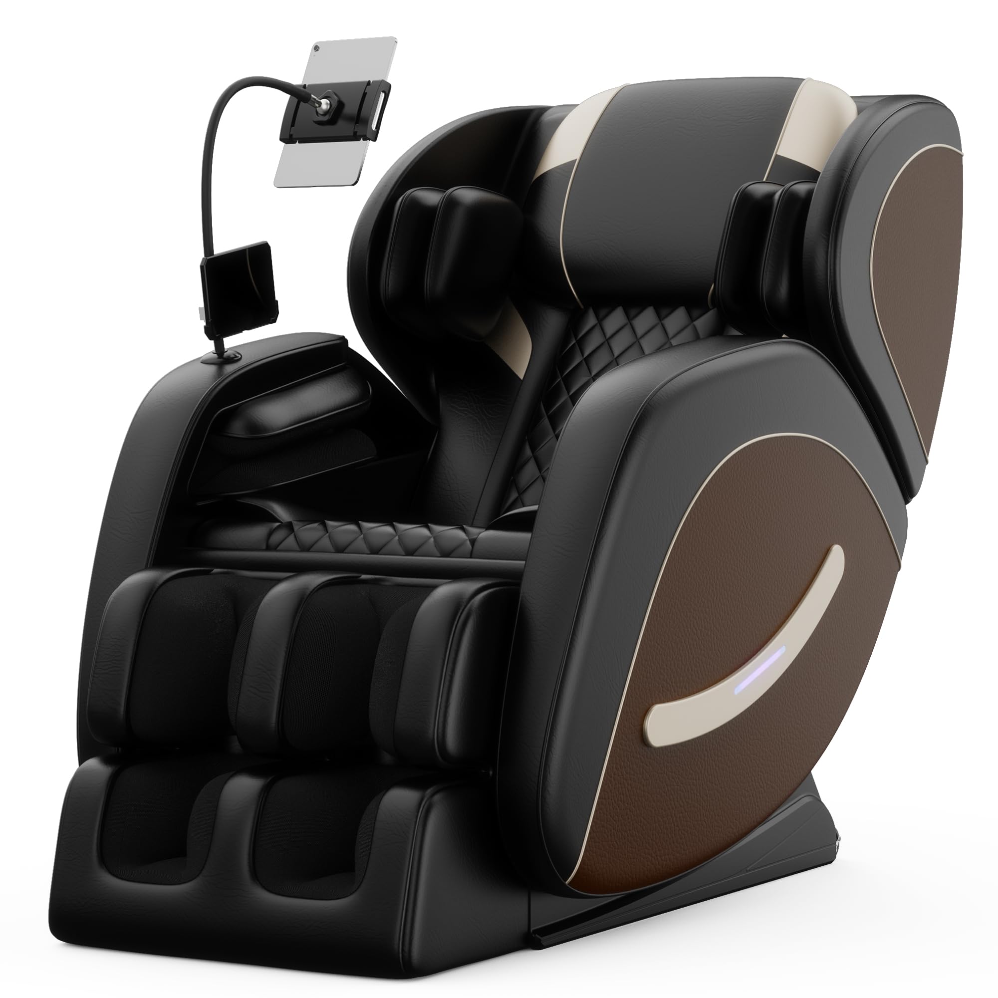 2026 Massage Chair Full Body, Zero Gravity Massage Chair with Auto Modes, Airbag Massage, 6 Fix Point Rollers, Foot Massage, Heating, Touch Screen Controller, Home Massage Chairs