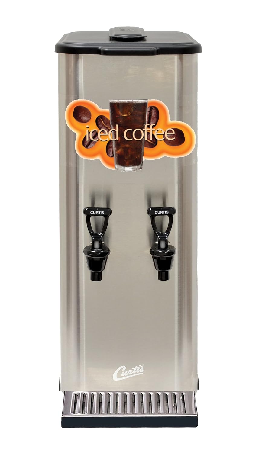 Wilbur Curtis TCC2C TCC2C Dual Faucet Iced Coffee Concentrate Dispenser, 24.625" Height x 9.375" Width