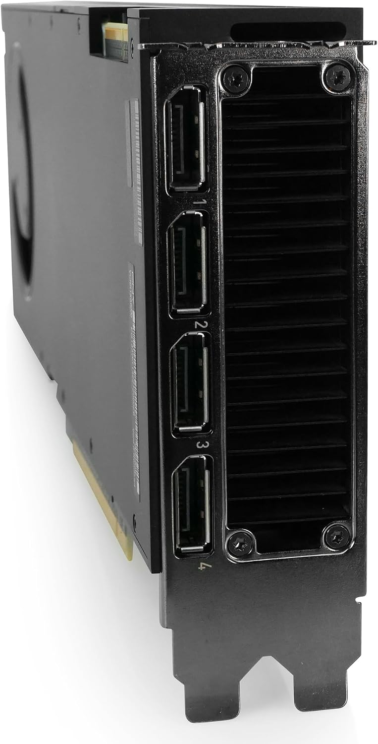 PNY VCNRTXA6000-SB NVIDIA RTX A6000 Graphics Card 48GB GDDR6 (Renewed)