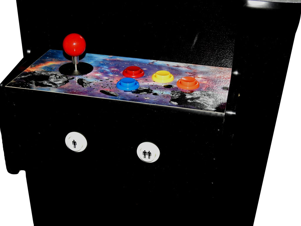 Doc and Pies Arcade Factory Full Size Professional Cocktail Arcade Machine | 412 Classic Games | Original, Classic Design | 2-Player | Full Size LCD Screen, Buttons and Joystick