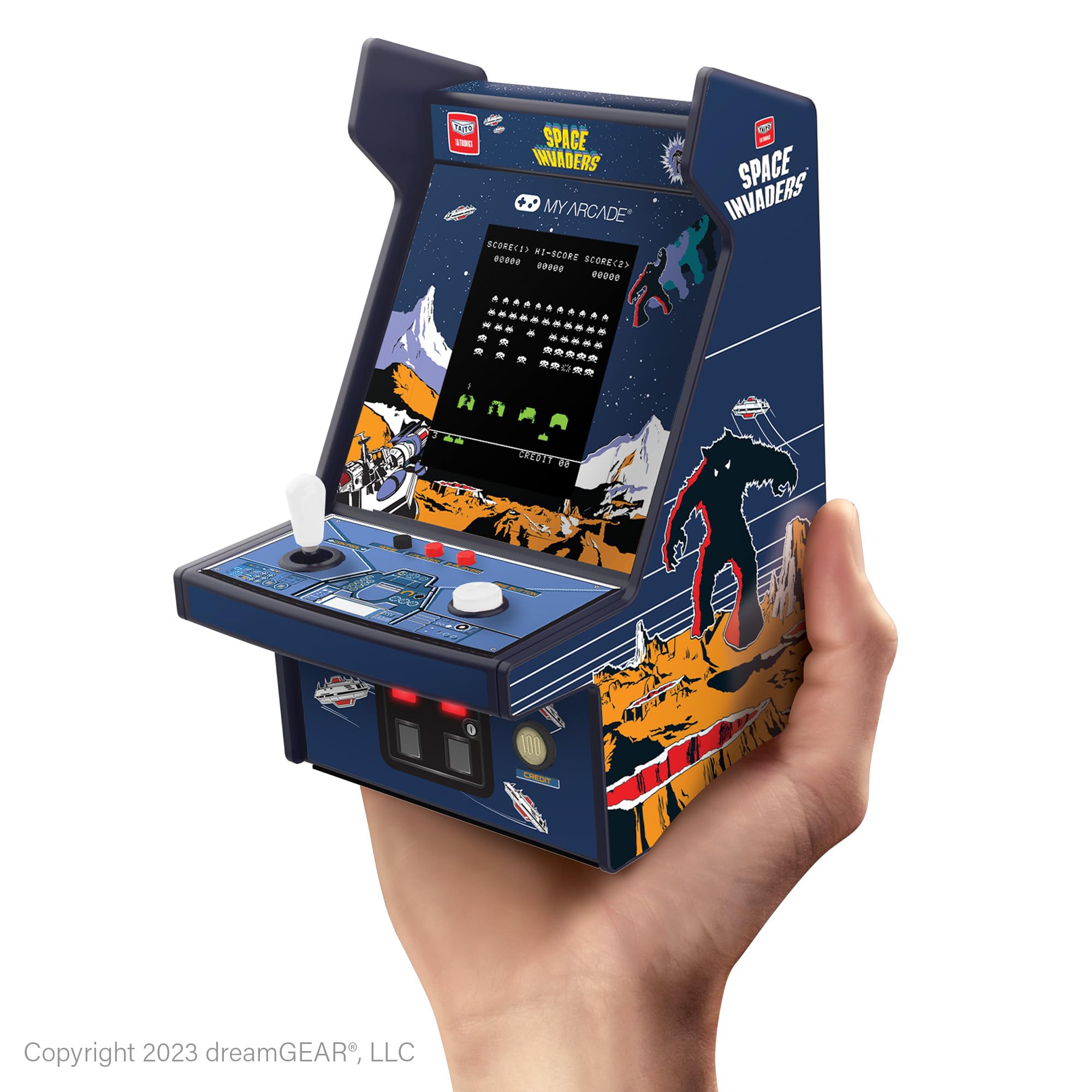 My Arcade Pac-Man Micro Player Pro: 6.75" Handheld Retro Games, Arcade Classics