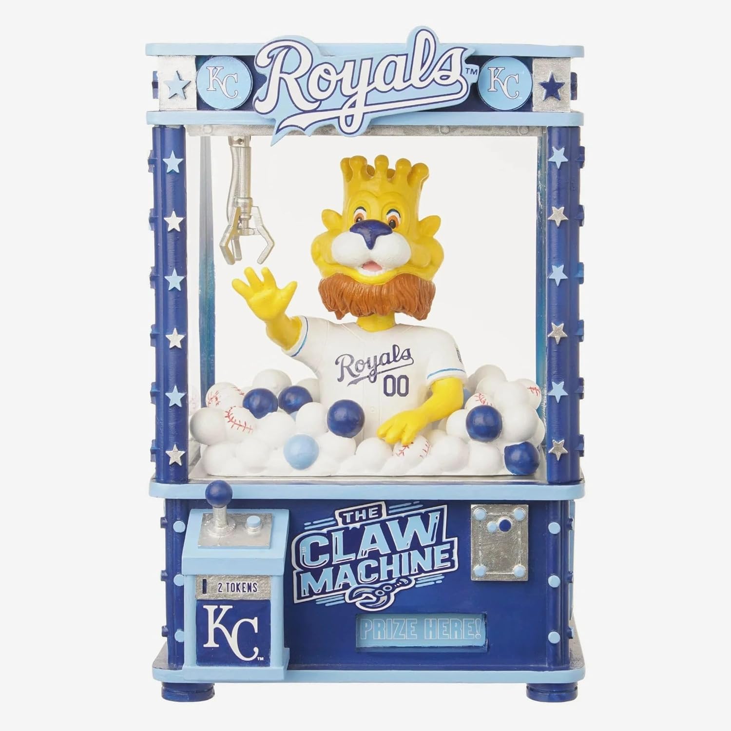 Sluggerrr Kansas City Royals Claw Machine Bobblehead MLB Baseball