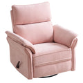 Oversized Rocking Chair Nursery with Massage and Heat, Glider Recliner Nursery Chair with Adjustable Headrest, Power Swivel Rocker Recliner Chair with USB Port, Dark Grey