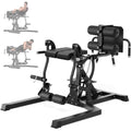 JELENS HL01 Adjustable Leg Press Hack Squat Machine, Glute Ham Developer&Leg Extension and Curl Machine 2 in 1, Full Body Workout Equipment for Home Gym