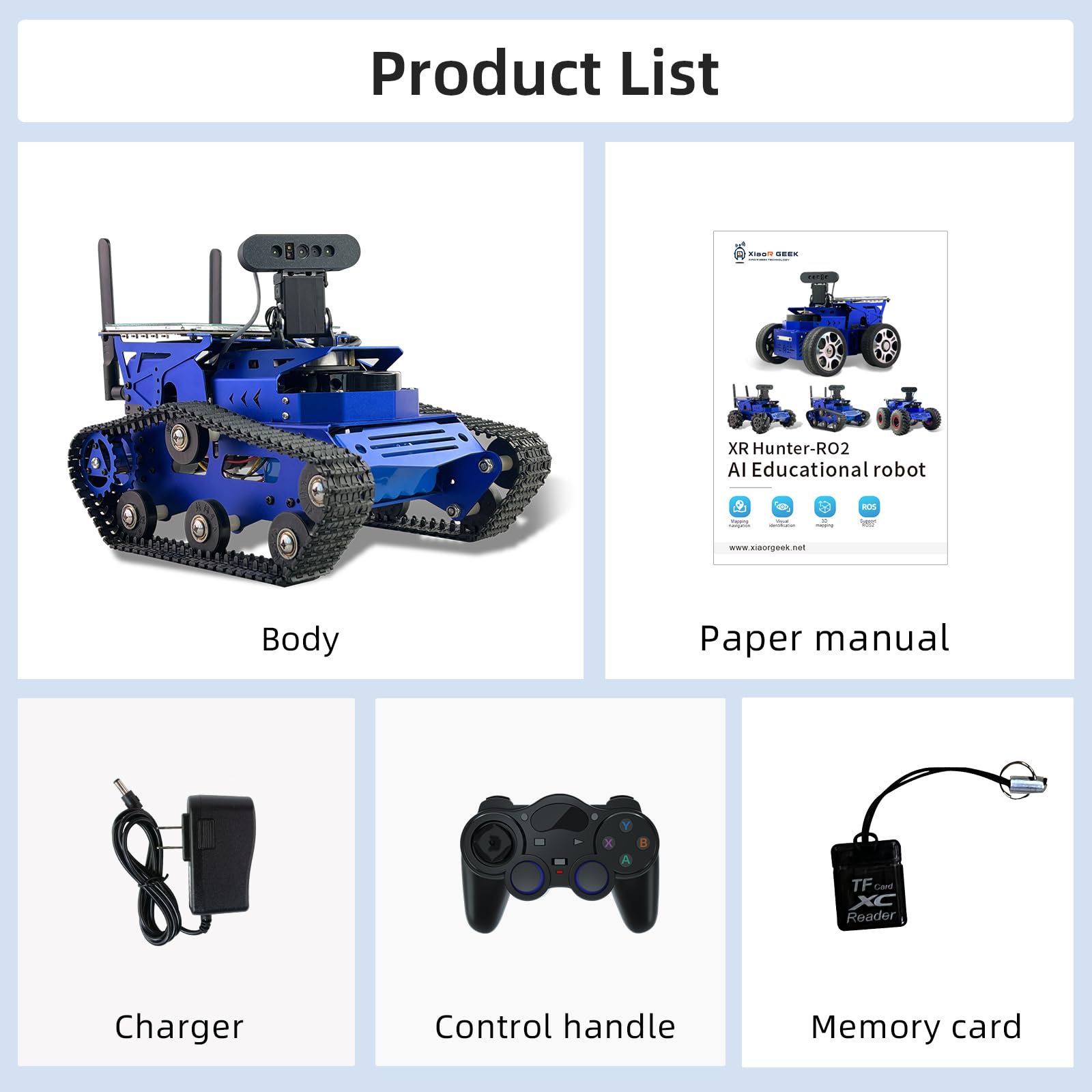 Jetson Nano ROS2 Robot Lidar Mapping Navigation 7in Touch Screen,Ackerman Smart Car Chassis Python Programming AI Visual Recognition for Adults Learning Education Kit(with Jetson Nano 4GB)