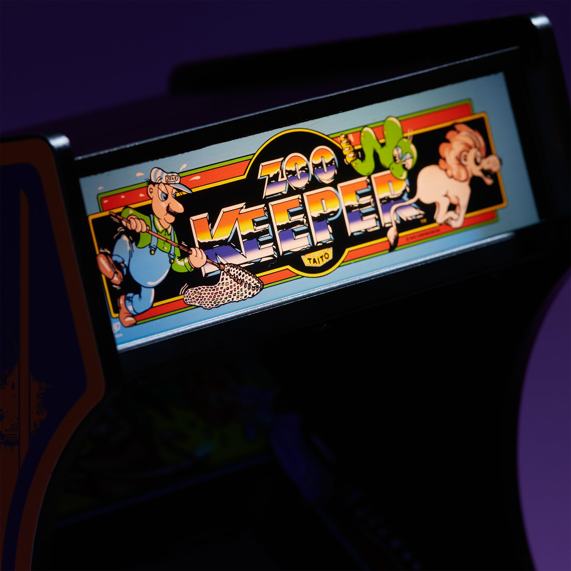 Numskull Quarter Arcades Teenage Mutant Ninja Turtles Collector's Edition Mini Arcade - 1/4 Scale Authentic Wooden Replica, Original ROM, Rechargeable Battery & 3W Speakers for Retro Enthusiasts