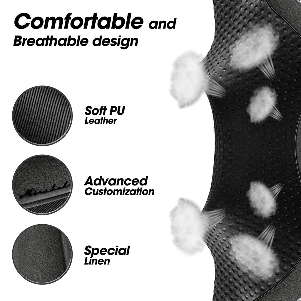 Mirakel Fathers Day Dad Gifts for Husband Men, Neck Massager for Pain Relief Deep Tissue, Electric Shiatsu Shoulder & Back Massager with Heat, Mothers Day Gifts for Mom Wife Women Her (NOT Cordless)