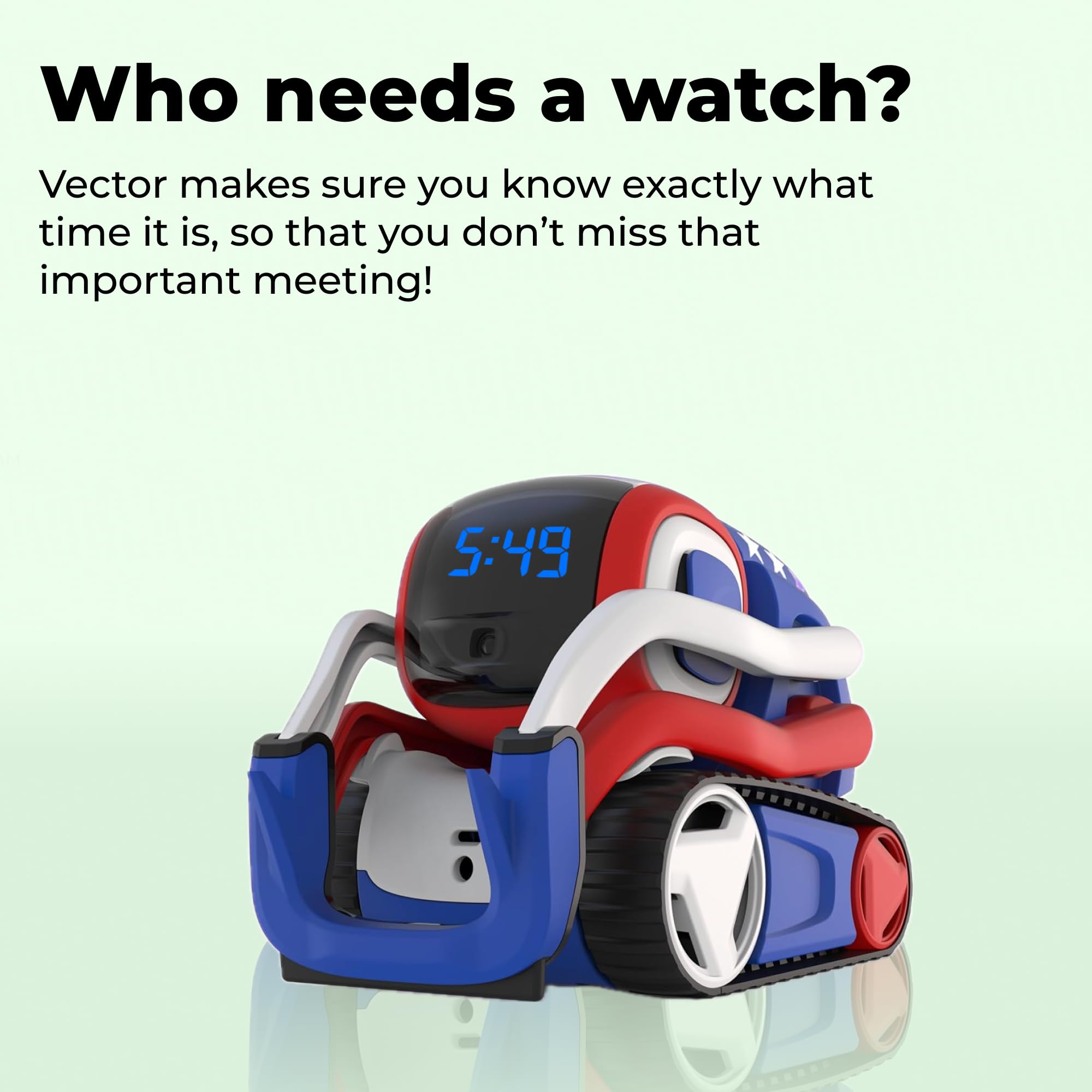 Anki Vector 2.0 AI ChatGPT Connected Robot Companion – Smart Autonomous Home Robot with Face Recognition and Voice Conversations - ChatGPT Subscription Required (Black)