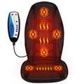 Back Massager with Heat, 5 Vibrating Modes & 2 Heat Levels, Back Massager Chair Pad, Electric Massage Seat Cushion, Massage Pad for Back Pain Relief, Fathers Day Dad Gifts for Men Him Mom Her