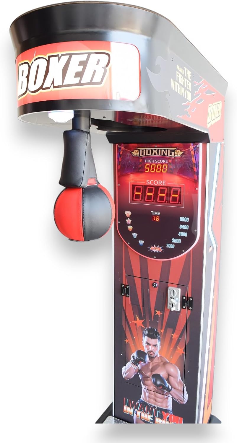 MEGA Vending Boxing Champion Punch Arcade Redemption Boxing Game – Coin Operated