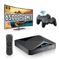 Kinhank Super Console X2 Pro Retro Game Console with 65000+Games,Video Game Console EmuELEC 4.6&Android 9.0 in 1,Compatible with 70+ Emulators,2 Controllers