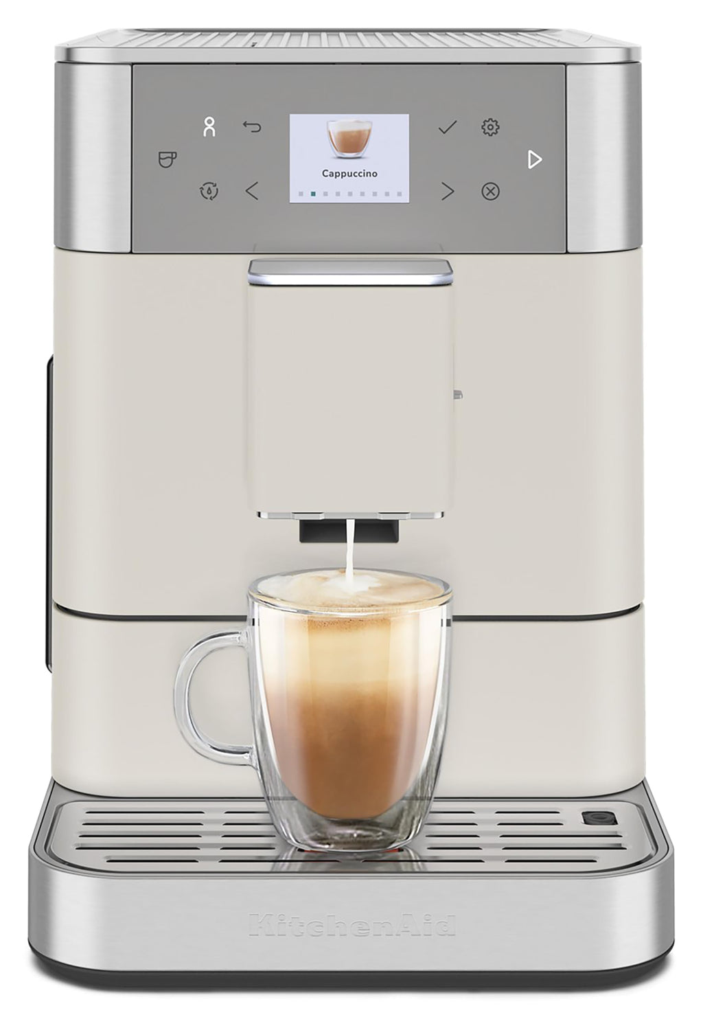 KitchenAid Fully Automatic Espresso Machine KF6, KES8556SX, Stainless Steel