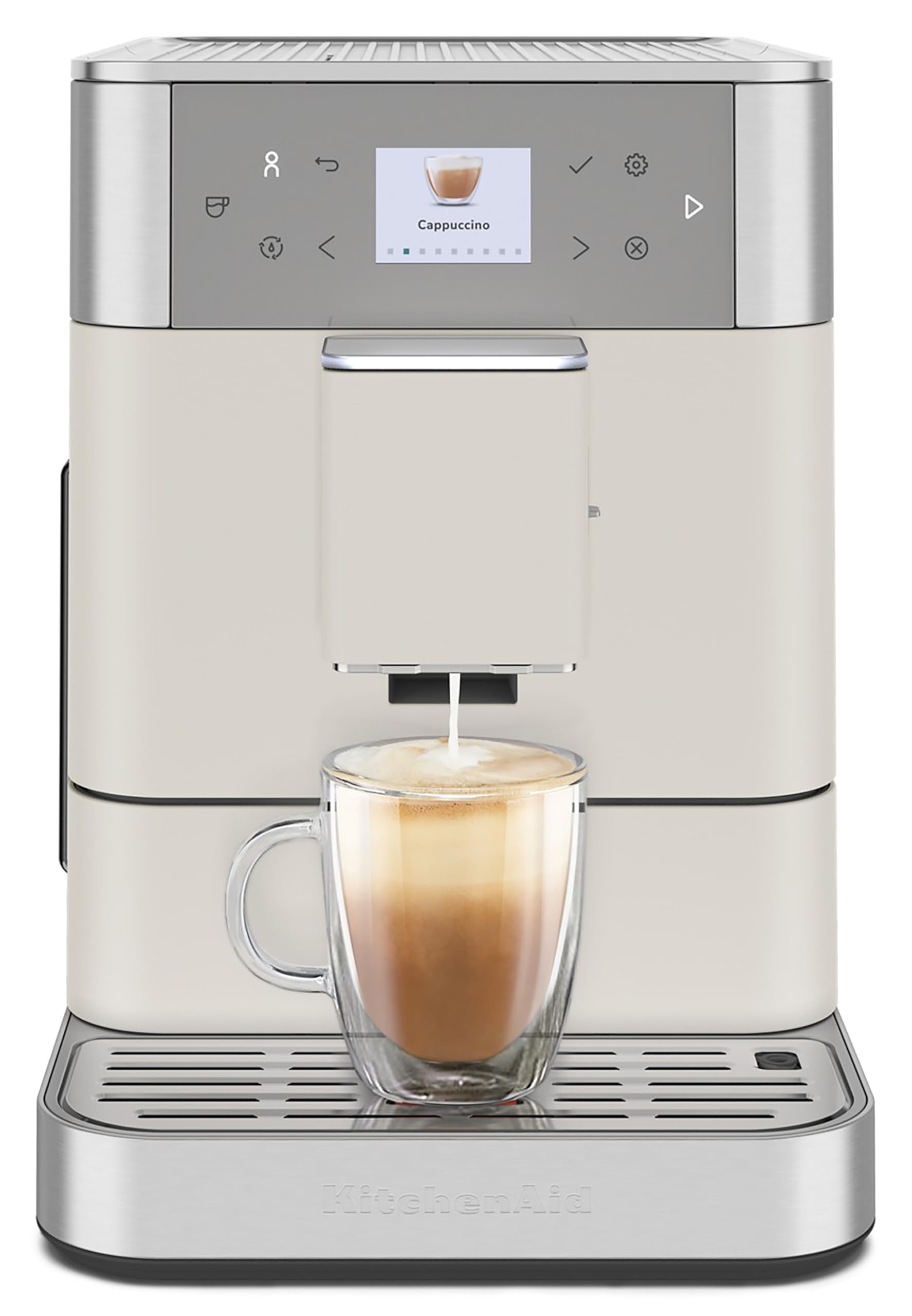 KitchenAid Fully Automatic Espresso Machine KF6, KES8556SX, Stainless Steel