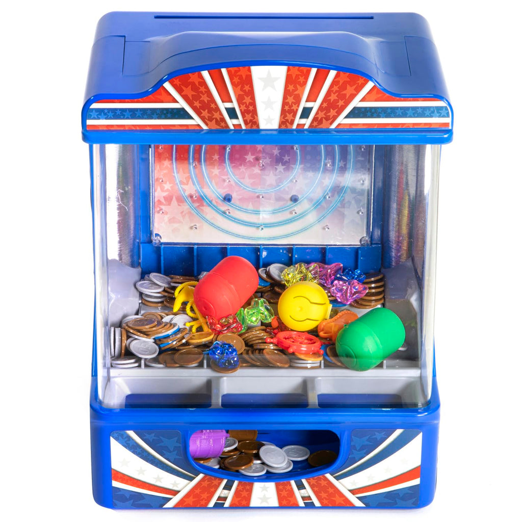 Merchant Ambassador Retro Arcade Electronic: Pinball - Tabletop Game, Vibrating Bumpers, LED Lights, Sound Effects, 1 Player, Ages 6+