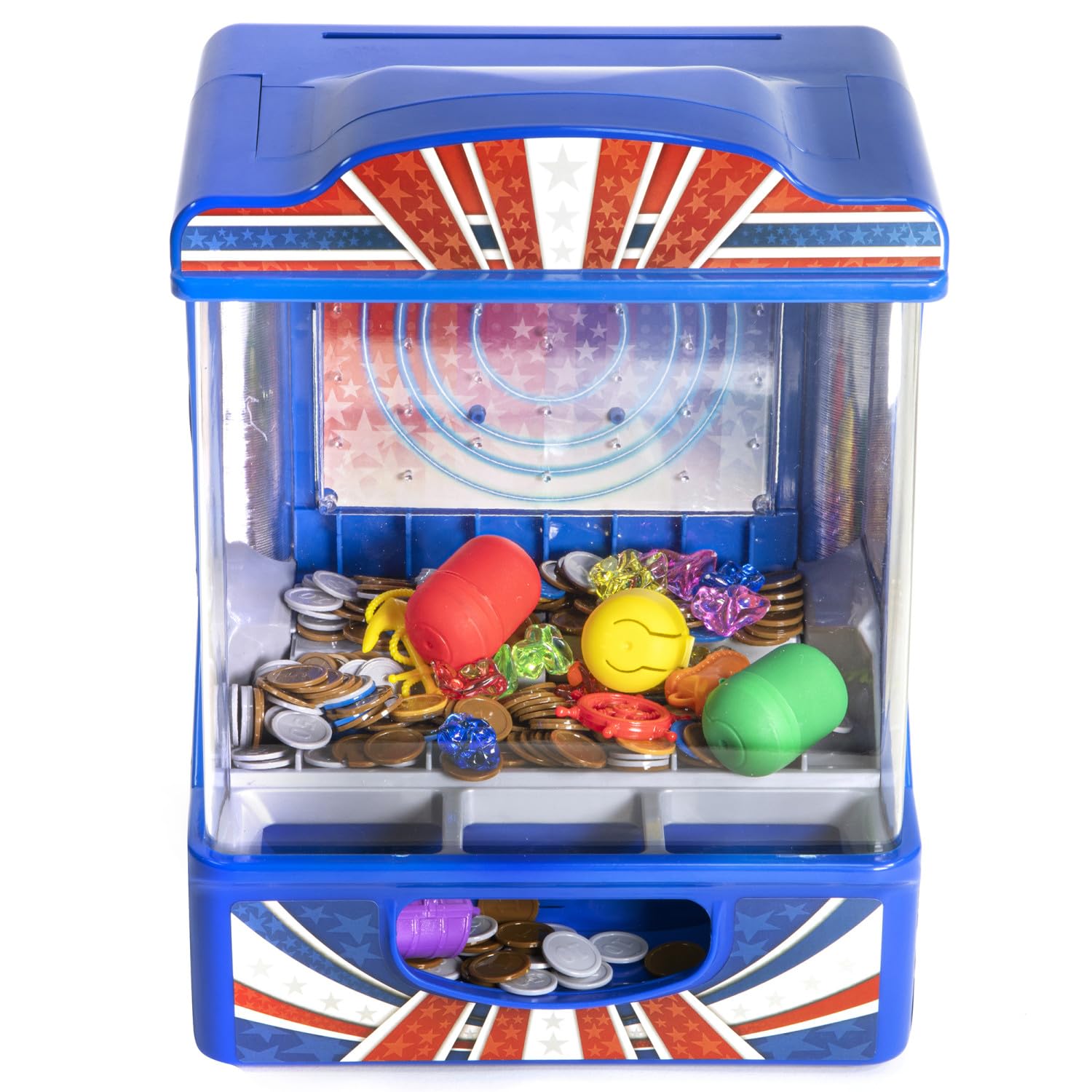 Merchant Ambassador Retro Arcade Electronic: Pinball - Tabletop Game, Vibrating Bumpers, LED Lights, Sound Effects, 1 Player, Ages 6+