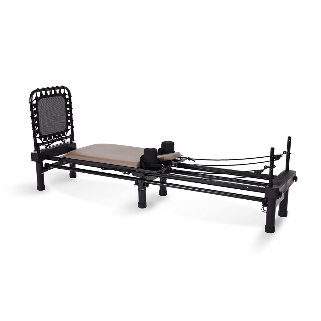 AeroPilates Reformer 651 with Free-Form Cardio Rebounder - Pilates Reformer Workout Machine for Home Gym - Up to 300 lbs Weight Capacity