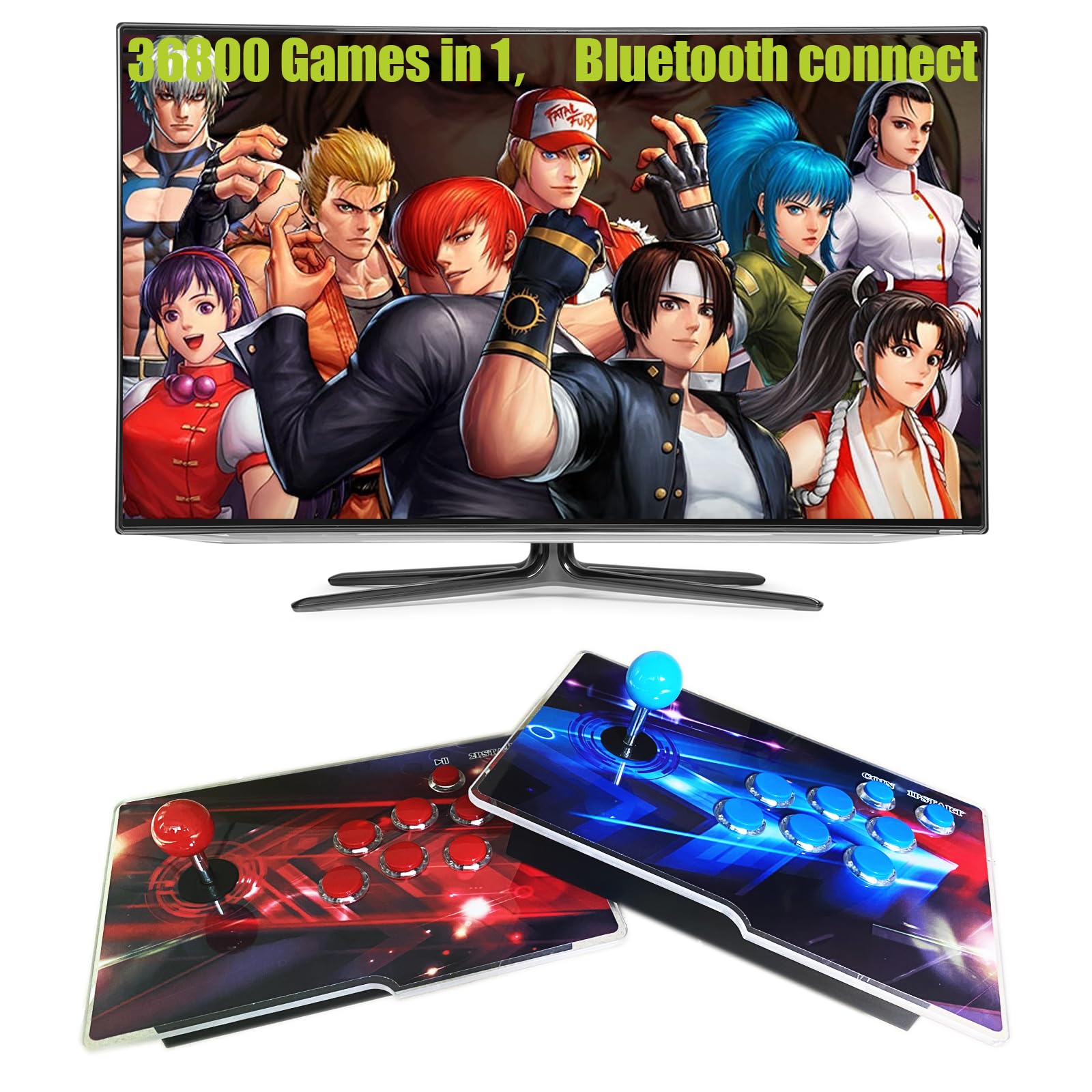 Pandora Box Console 32000 Arcade Games in 1,Retro Game Machine for TV PC Projector, Supports Up to 4 Players, Full HD Output, Search, Save, Hide, Favorites List