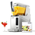 VEVOR Slushie Machine, 6L/1.6Gal Commercial Slushy Maker, Frozen Drink Maker with Self-Cleaning, Margarita Machine for Restaurants Bars Party for Slushie, Margaritas, Milkshake & More
