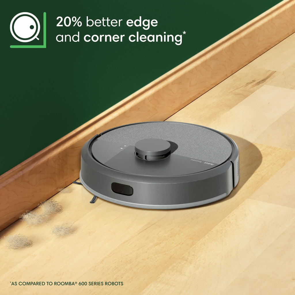 iRobot Roomba 105X Combo Robot Vacuum & Mop with AutoEmpty Dock, Self‑Emptying for Up to 75 Days, 70× Power‑Lifting Suction, Smart LiDAR Mapping, App & Voice Control, Ideal for Homes with Pets & Kids