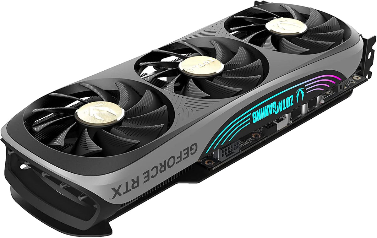 ZOTAC Gaming GeForce RTX 4070 Ti Trinity OC DLSS 3 12GB GDDR6X 192-bit 21 Gbps PCIE 4.0 Gaming Graphics Card, IceStorm 2.0 Advanced Cooling, Spectra 2.0 RGB Lighting, ZT-D40710J-10P